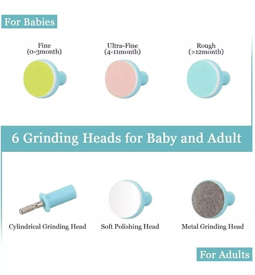 PULIDOR UÑAS BEBE 5 LIMAS