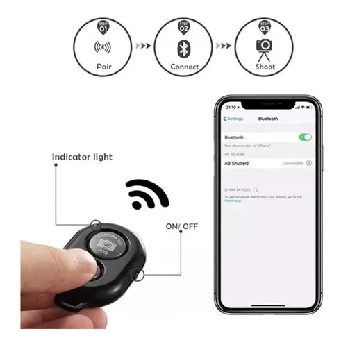 ESTABILIZADOR CELULAR SOPORTE LUZ LED