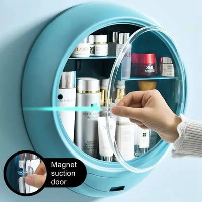 ORGANIZADOR  ESTANTE DE MAQUILLAJE ÓVALO