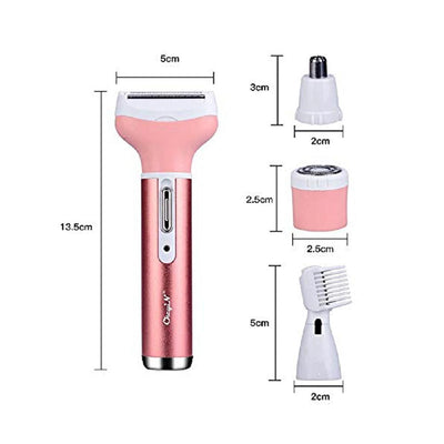 DEPILADOR FACIAL Y CORPORAL 4 en 1