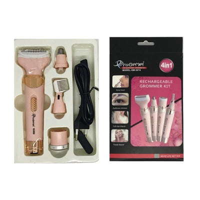 DEPILADOR FACIAL Y CORPORAL 4 en 1