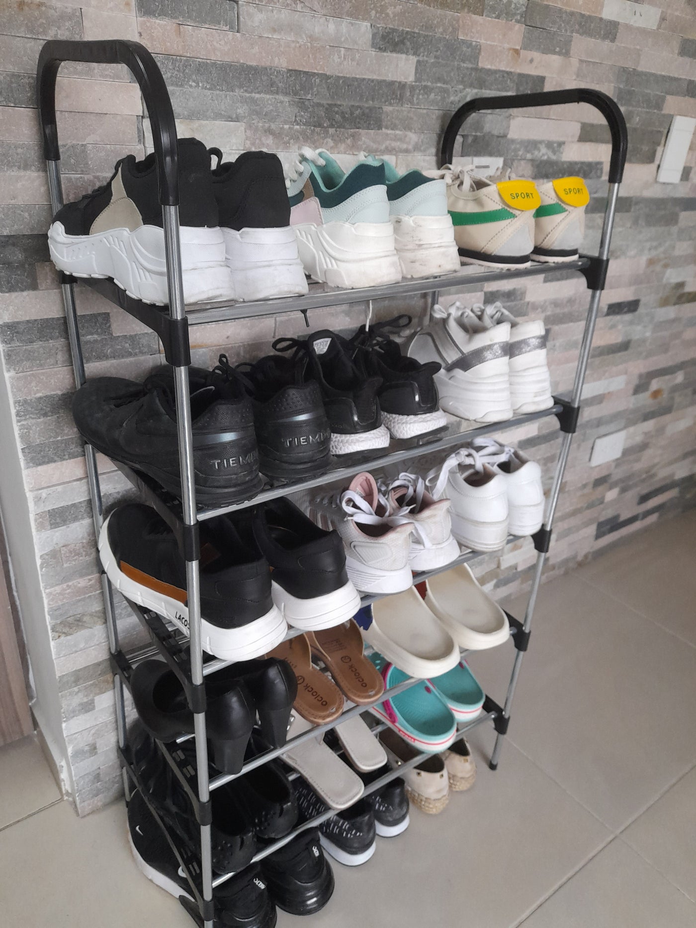 ORGANIZADOR DE ZAPATOS 18 PARES 5 NIV
