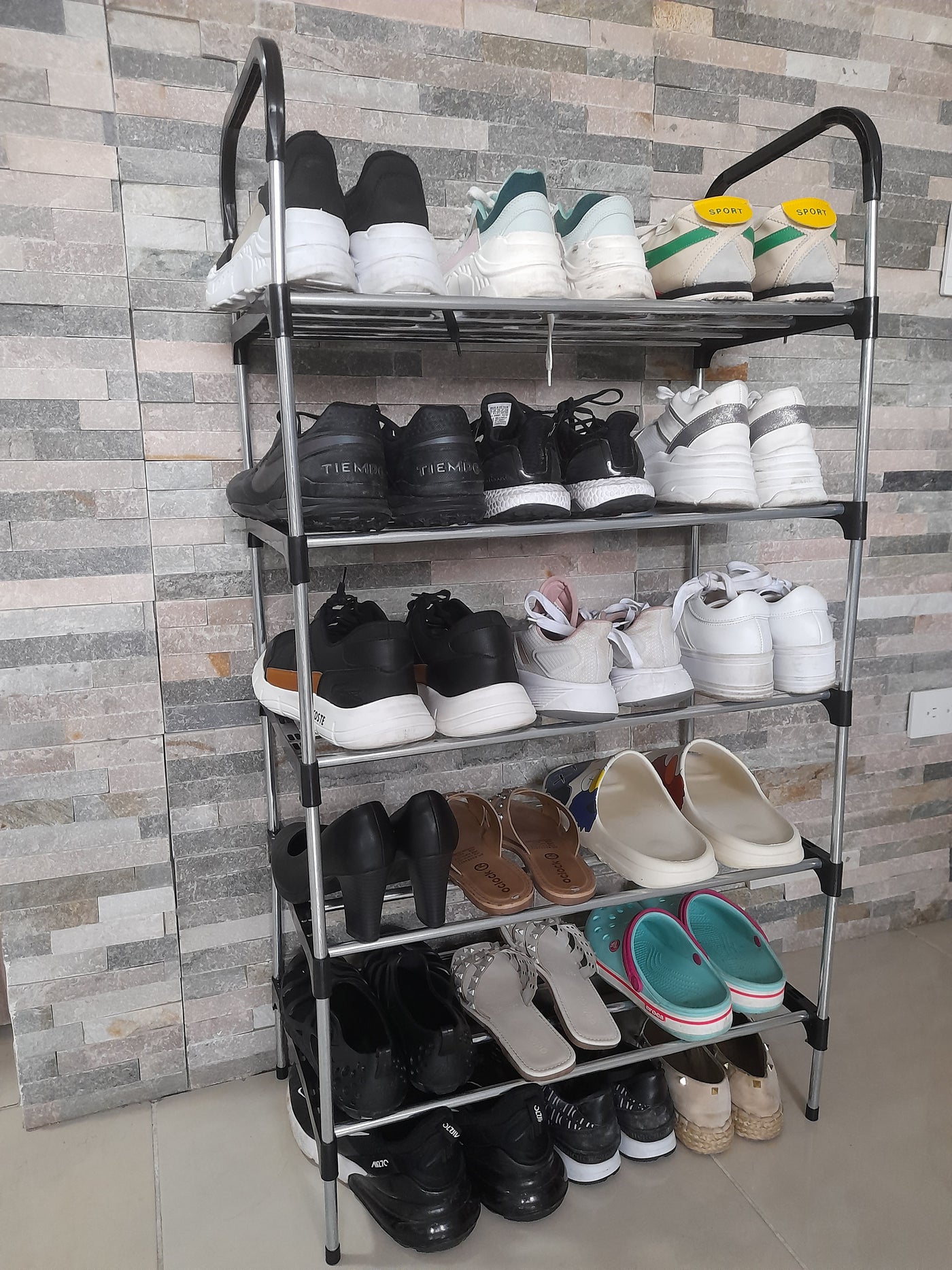 ORGANIZADOR DE ZAPATOS 18 PARES 5 NIV