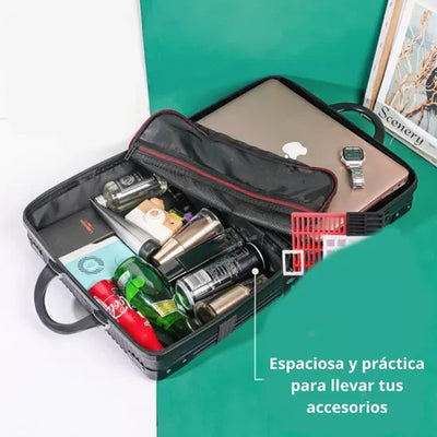 MALETA ORGANIZADORA DE MAQUILLAJE Y ACCESORIOS