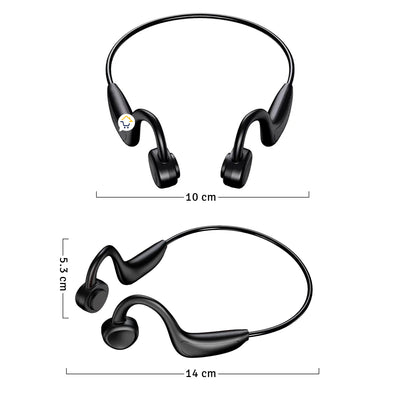 AUDIFONOS CONDUCCION OSEA + RELOJ ACOR01