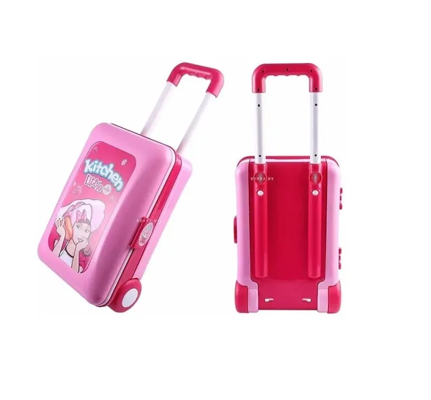 COCINA PARA NIÑA TIPO MALETA CON SONIDOS