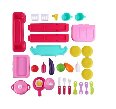 COCINA PARA NIÑA TIPO MALETA CON SONIDOS