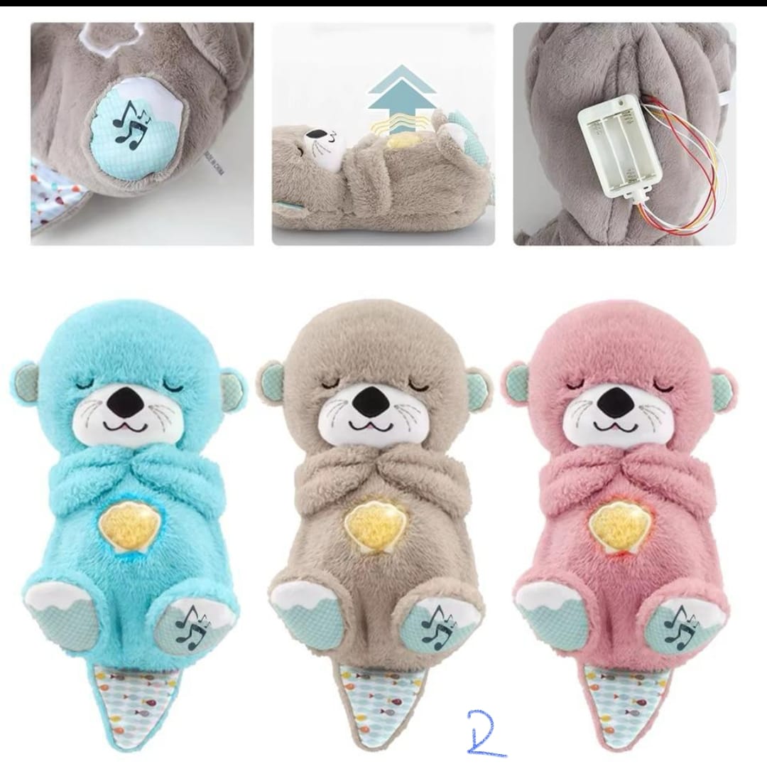 PELUCHE REALISTA NUTRIA BEBE