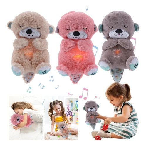 PELUCHE REALISTA NUTRIA BEBE