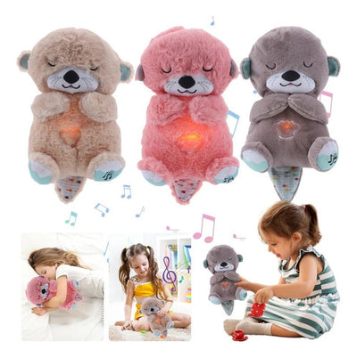 PELUCHE REALISTA NUTRIA BEBE