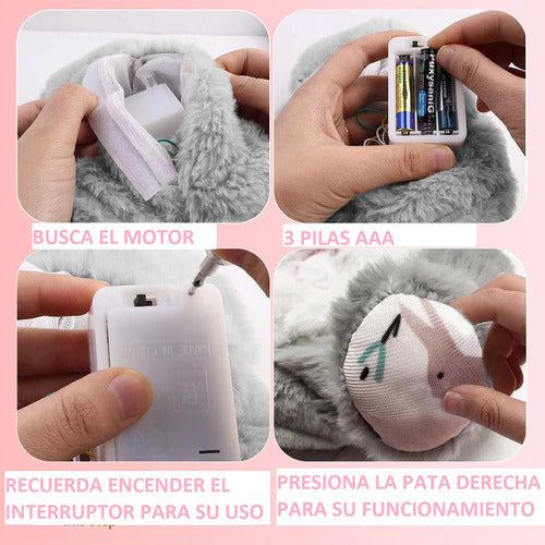 PELUCHE REALISTA NUTRIA BEBE