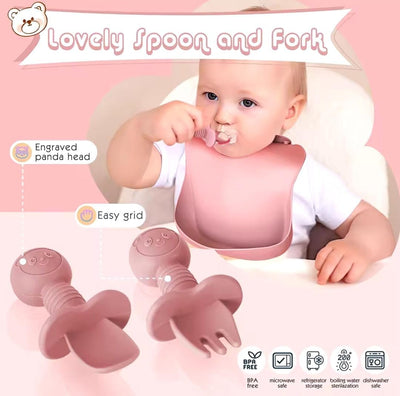 SET DE VAJILLA SILICONA PARA BEBES