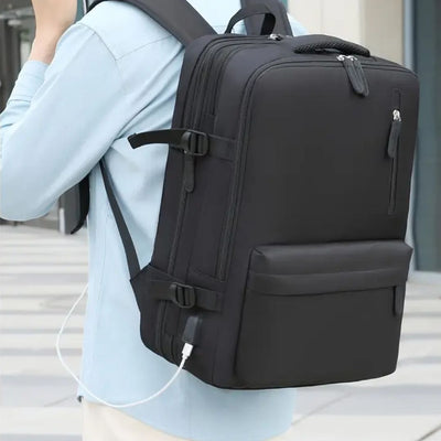 MALETA MORRAL VIAJERO CON USB 16 X 22 CM
