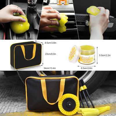 KIT DE LIMPIEZA PARA CARRO 22 PIEZAS