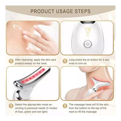 MASAJEADOR FACIAL Y CUELLO BEAUTY FACE