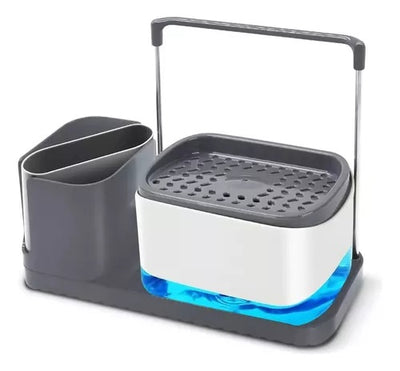 DISPENSADOR DE JABON LIQUIDO + SOPORTE D