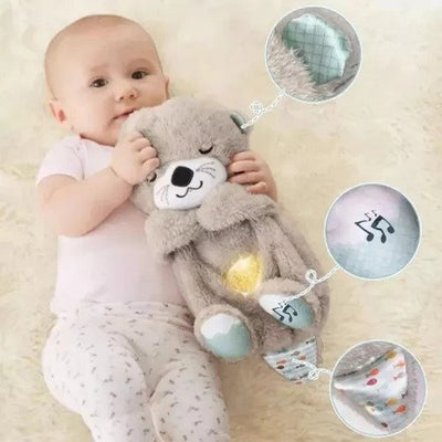 PELUCHE REALISTA NUTRIA BEBE
