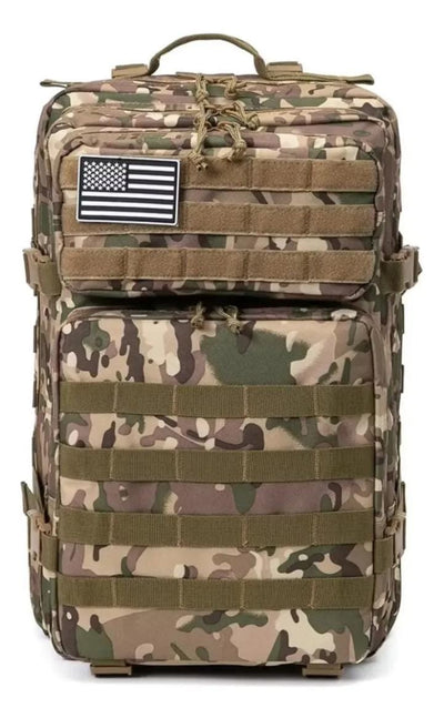 MOCHILA TACTICA MILITAR MORRAL VIAJE 50L