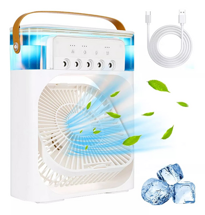 VENTILADOR PORTATIL CON HUMIFICADOR