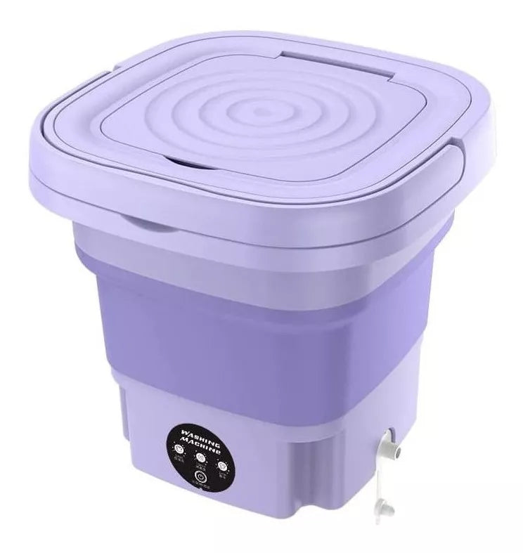 MINI LAVADORA ELECTRICA PORTATIL PLEGABLE