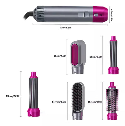 CEPILLO SECADOR PARA CABELLO 5 EN 1