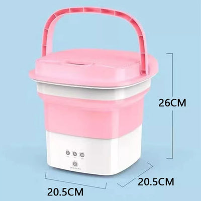 MINI LAVADORA ELECTRICA PORTATIL PLEGABLE