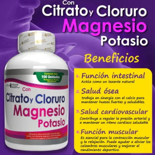 CITRATO Y CLORURO 4 EN 1