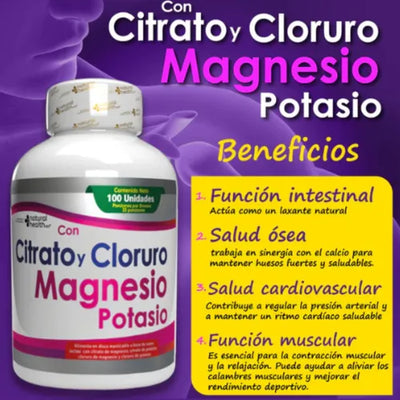 CITRATO Y CLORURO 4 EN 1