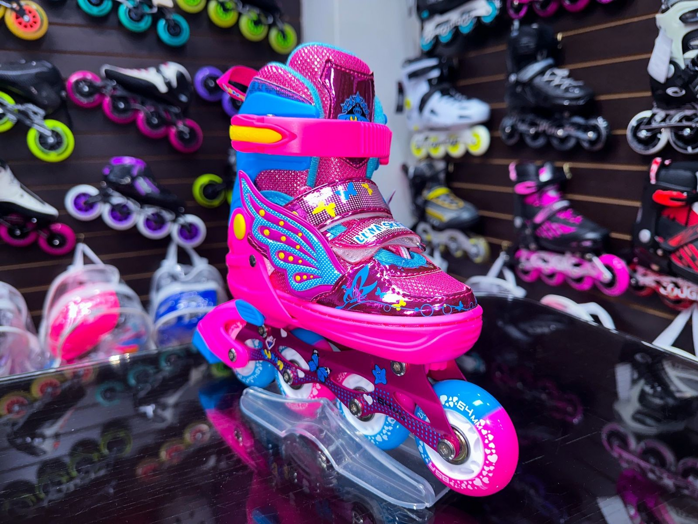 PATINES KIT LUNA CON PROTECTORES