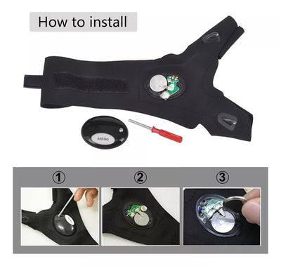 GUANTES LINTERNA LUZ LED