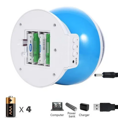 LAMPARA ROTATORIA PROYECTOR CIELO ESTRELLADO