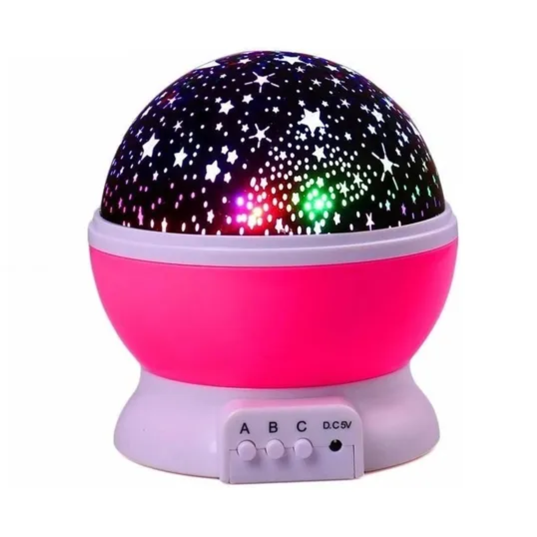 LAMPARA ROTATORIA PROYECTOR CIELO ESTRELLADO
