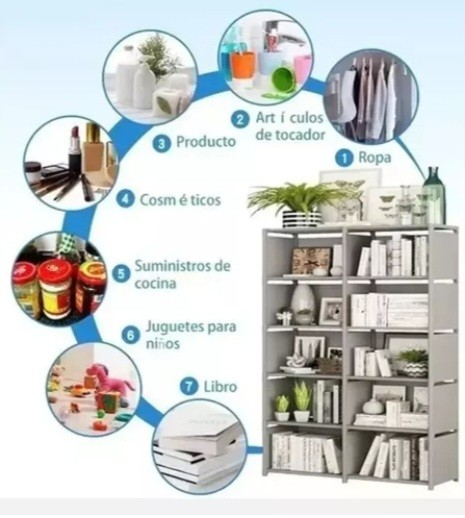 ORGANIZADOR TIPO ESTANTERIA