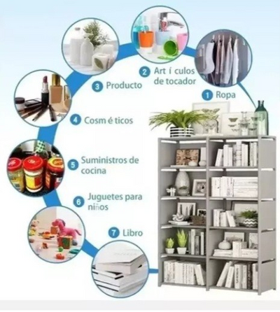 ORGANIZADOR TIPO ESTANTERIA