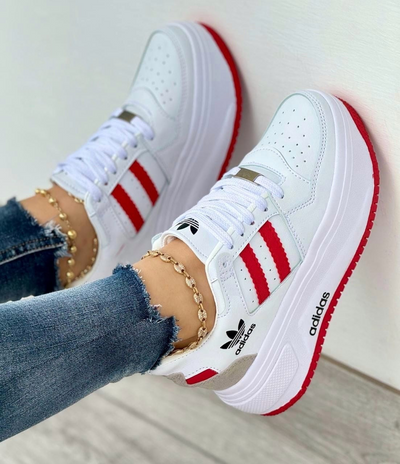 TENIS ADIDAS DOBLE  PARA DAMA