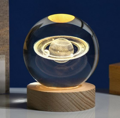LAMPARA ESFERA SATURNO 2X UNIDAD