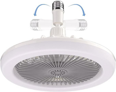 VENTILADOR LUZ LED 2 EN 1